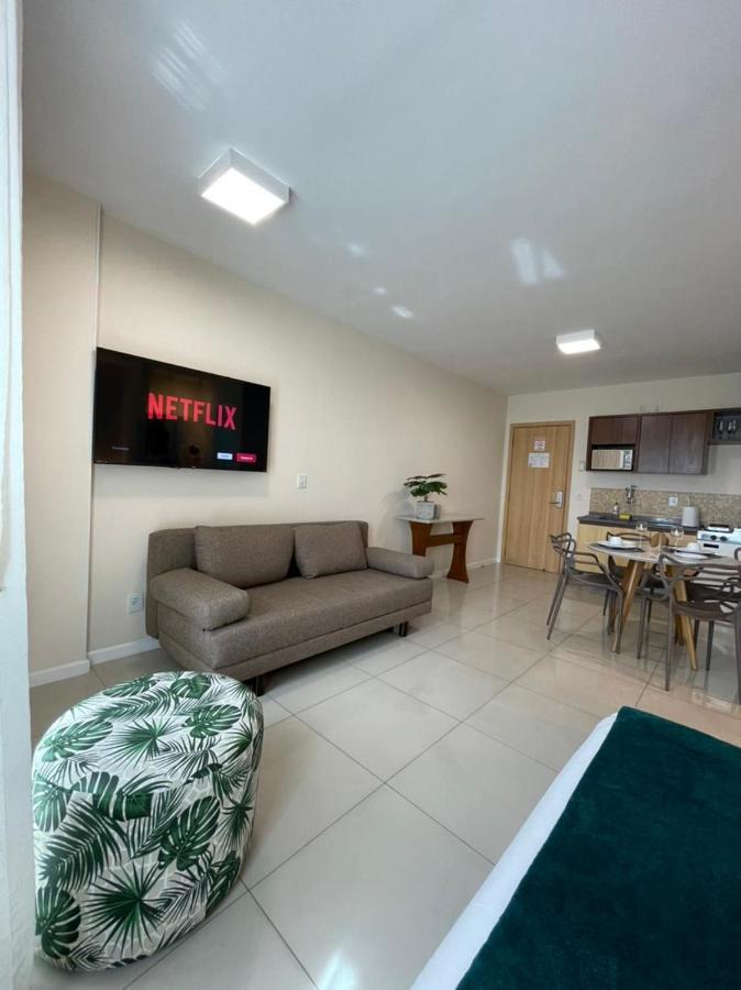 Flat Praia De Camburi Vitória Extérieur photo